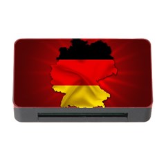 Germany Map Flag Country Red Flag Memory Card Reader With Cf by Nexatart