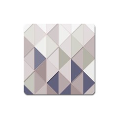 Background Geometric Triangle Square Magnet