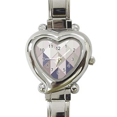 Background Geometric Triangle Heart Italian Charm Watch by Nexatart