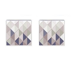 Background Geometric Triangle Cufflinks (square) by Nexatart