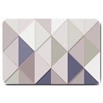 Background Geometric Triangle Large Doormat  30 x20  Door Mat