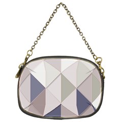 Background Geometric Triangle Chain Purses (one Side)  by Nexatart