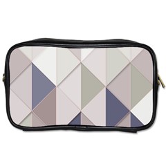 Background Geometric Triangle Toiletries Bags by Nexatart