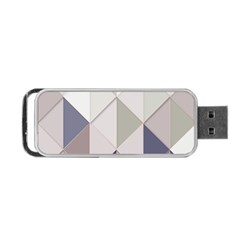 Background Geometric Triangle Portable Usb Flash (one Side) by Nexatart