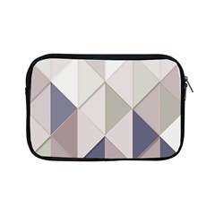 Background Geometric Triangle Apple Ipad Mini Zipper Cases by Nexatart