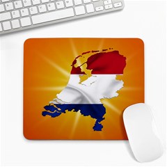 Holland Country Nation Netherlands Flag Large Mousepads by Nexatart