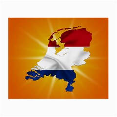 Holland Country Nation Netherlands Flag Small Glasses Cloth (2-side) by Nexatart