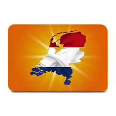 Holland Country Nation Netherlands Flag Plate Mats by Nexatart