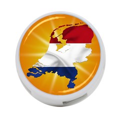 Holland Country Nation Netherlands Flag 4-port Usb Hub (two Sides)  by Nexatart