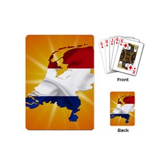 Holland Country Nation Netherlands Flag Playing Cards (mini)  by Nexatart