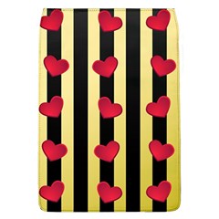 Love Heart Pattern Decoration Abstract Desktop Flap Covers (l)  by Nexatart