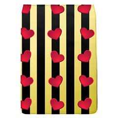 Love Heart Pattern Decoration Abstract Desktop Flap Covers (s)  by Nexatart