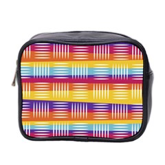 Art Background Abstract Mini Toiletries Bag 2-side by Nexatart