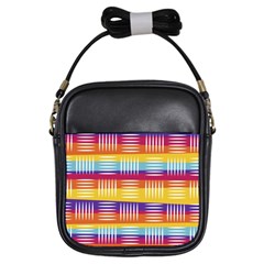 Art Background Abstract Girls Sling Bags by Nexatart