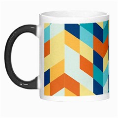 Geometric Retro Wallpaper Morph Mugs by Nexatart