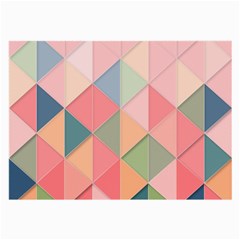 Background Geometric Triangle Large Glasses Cloth by Nexatart