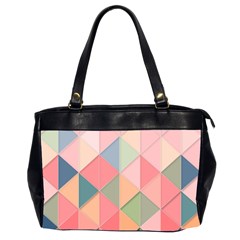 Background Geometric Triangle Office Handbags (2 Sides) 