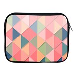 Background Geometric Triangle Apple iPad 2/3/4 Zipper Cases Front