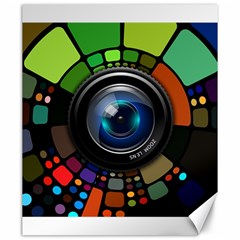 Lens Photography Colorful Desktop Canvas 20  X 24   by Nexatart