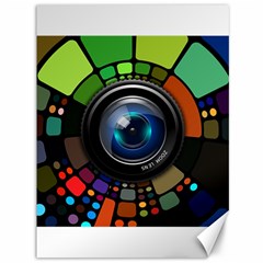 Lens Photography Colorful Desktop Canvas 36  X 48   by Nexatart