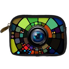 Lens Photography Colorful Desktop Digital Camera Cases by Nexatart