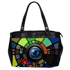 Lens Photography Colorful Desktop Office Handbags (2 Sides) 