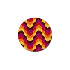 Geometric Pattern Triangle Golf Ball Marker (4 Pack) by Nexatart