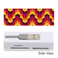 Geometric Pattern Triangle Memory Card Reader (stick)  by Nexatart