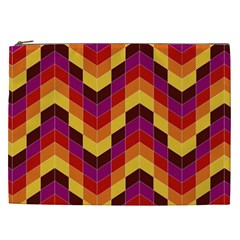 Geometric Pattern Triangle Cosmetic Bag (xxl)  by Nexatart