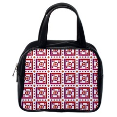 Background Abstract Square Classic Handbags (one Side) by Nexatart