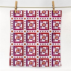 Background Abstract Square Face Towel by Nexatart