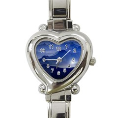 Planet Discover Fantasy World Heart Italian Charm Watch by Nexatart