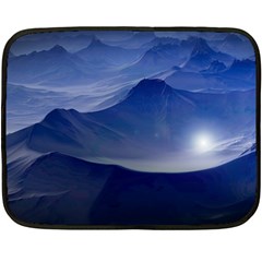 Planet Discover Fantasy World Fleece Blanket (mini) by Nexatart