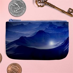 Planet Discover Fantasy World Large Coin Purse by Nexatart