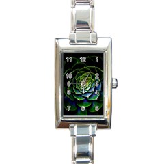 Nature Desktop Flora Color Pattern Rectangle Italian Charm Watch by Nexatart