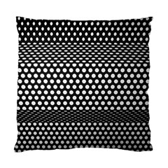 Holes Sheet Grid Metal Standard Cushion Case (one Side) by Nexatart