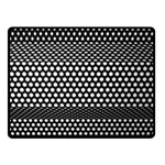 Holes Sheet Grid Metal Fleece Blanket (Small) 50 x40  Blanket Front