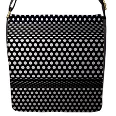 Holes Sheet Grid Metal Flap Messenger Bag (s) by Nexatart