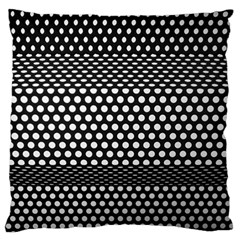 Holes Sheet Grid Metal Standard Flano Cushion Case (two Sides) by Nexatart