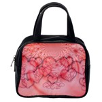 Heart Love Friendly Pattern Classic Handbags (2 Sides) Back