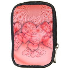 Heart Love Friendly Pattern Compact Camera Cases by Nexatart