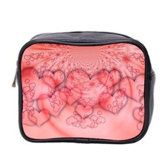 Heart Love Friendly Pattern Mini Toiletries Bag 2-side by Nexatart