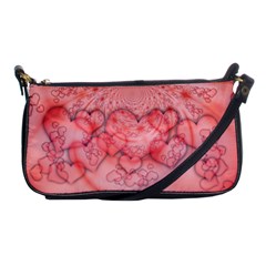 Heart Love Friendly Pattern Shoulder Clutch Bags by Nexatart