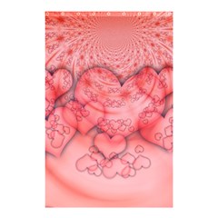 Heart Love Friendly Pattern Shower Curtain 48  X 72  (small)  by Nexatart