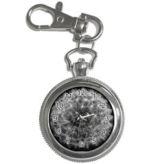 Dandelion Fibonacci Abstract Flower Key Chain Watches by Nexatart