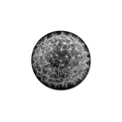 Dandelion Fibonacci Abstract Flower Golf Ball Marker by Nexatart