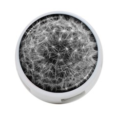 Dandelion Fibonacci Abstract Flower 4-port Usb Hub (one Side) by Nexatart