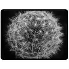 Dandelion Fibonacci Abstract Flower Fleece Blanket (large)  by Nexatart