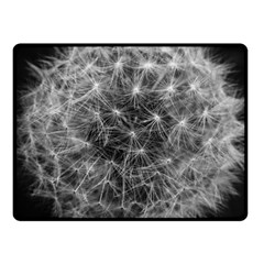 Dandelion Fibonacci Abstract Flower Fleece Blanket (small) by Nexatart