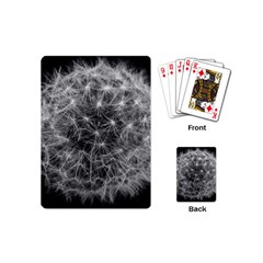 Dandelion Fibonacci Abstract Flower Playing Cards (mini)  by Nexatart